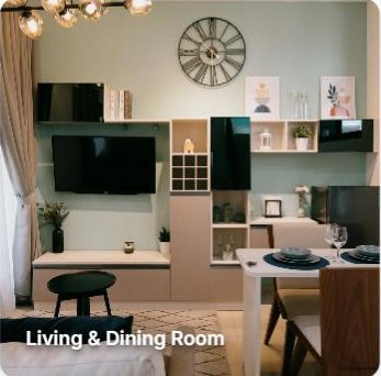 Greenara - Living & Dining Room