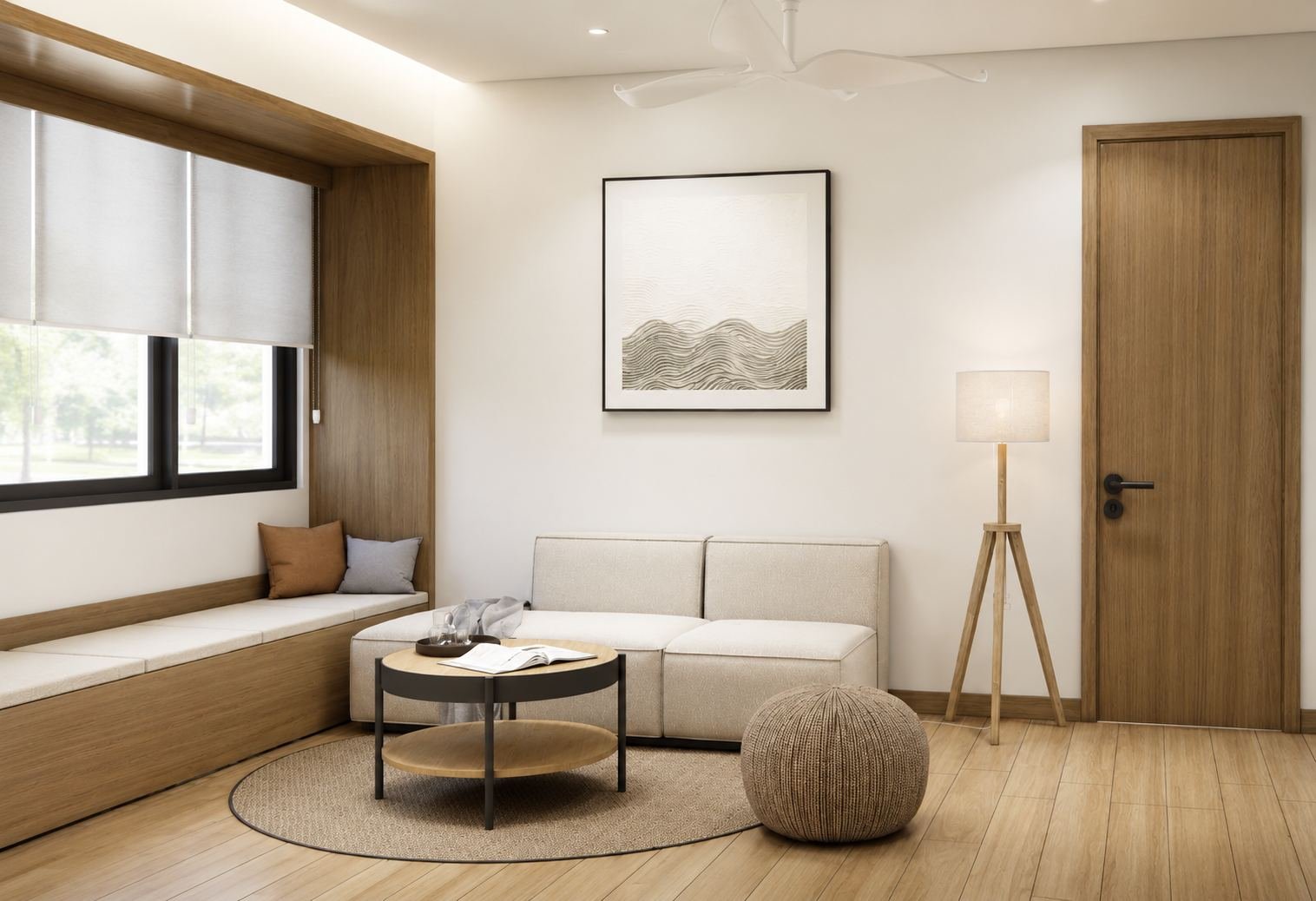 Hoshi — Asera Nishi - Living Room